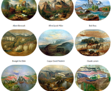 Styles of western landscape painting master (西方国家山水画大师画风研究)