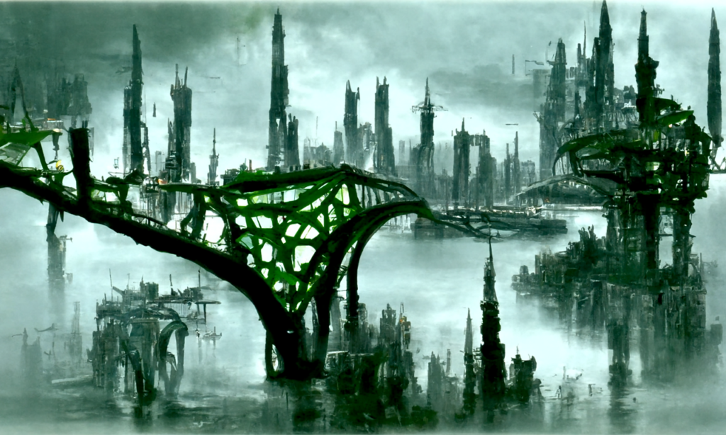 AI Art Gallery: Future City - AI Hobbyist