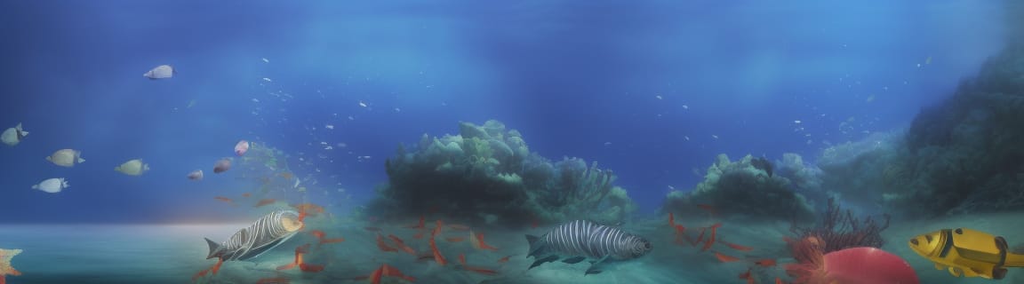 deep ocean scape