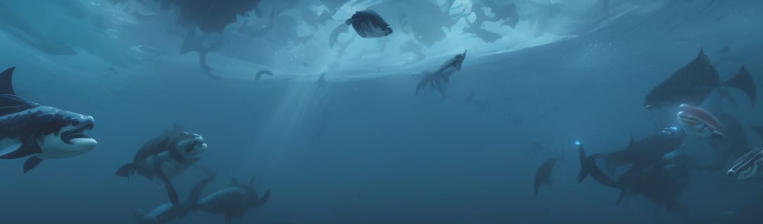 deep ocean scape