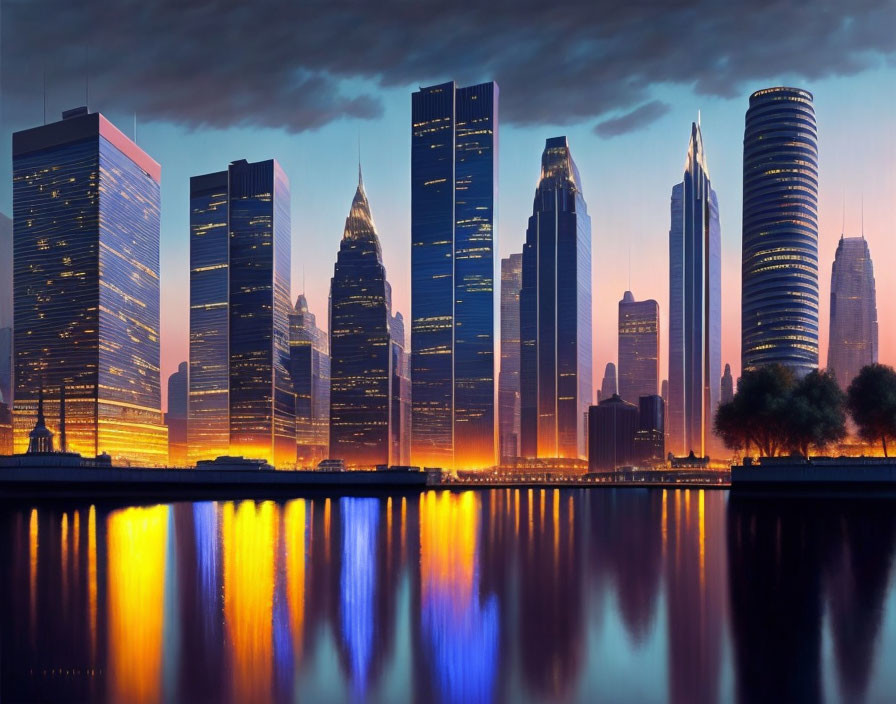 How to paint beautiful city skyline using AI? - AI Hobbyist