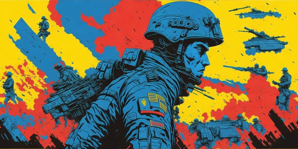 A member of the International Legion of Defense of Ukraine recalls the relentless waves of attacks by Russian mercenary group Wagner. The mercenaries seemingly disregard their own lives, continuously launching large-scale assaults on Ukrainian positions. The Ukrainian defenders manage to repel significant numbers, but a few enemy fighters always manage to find cover, prolonging the conflict.