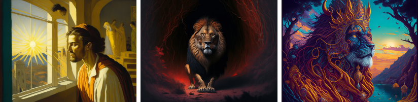 Stunning Paintings of Popular Bible Stories:Daniel in the Lions' Den