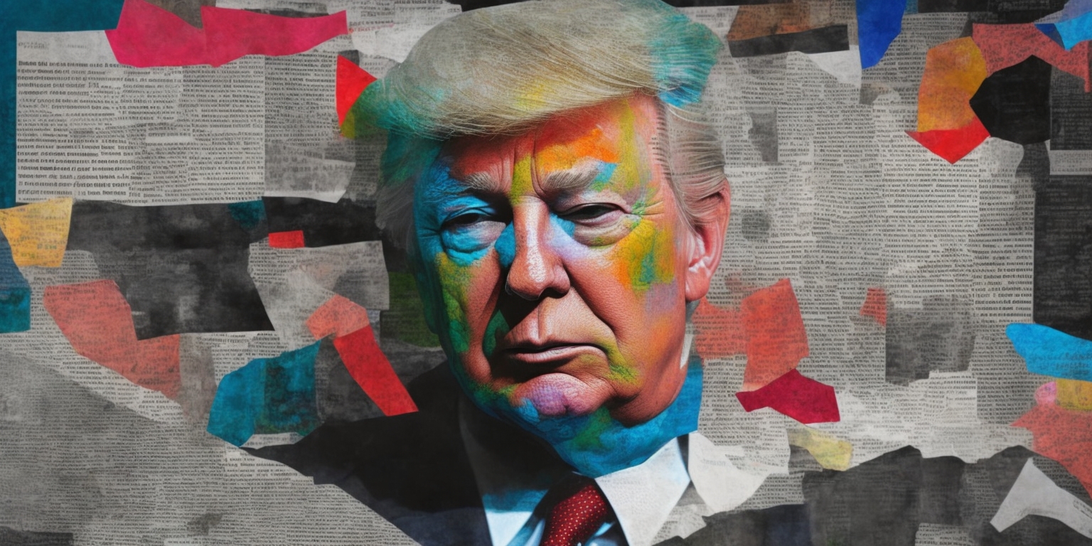 News AI art generated gallery about former president Donald Trump