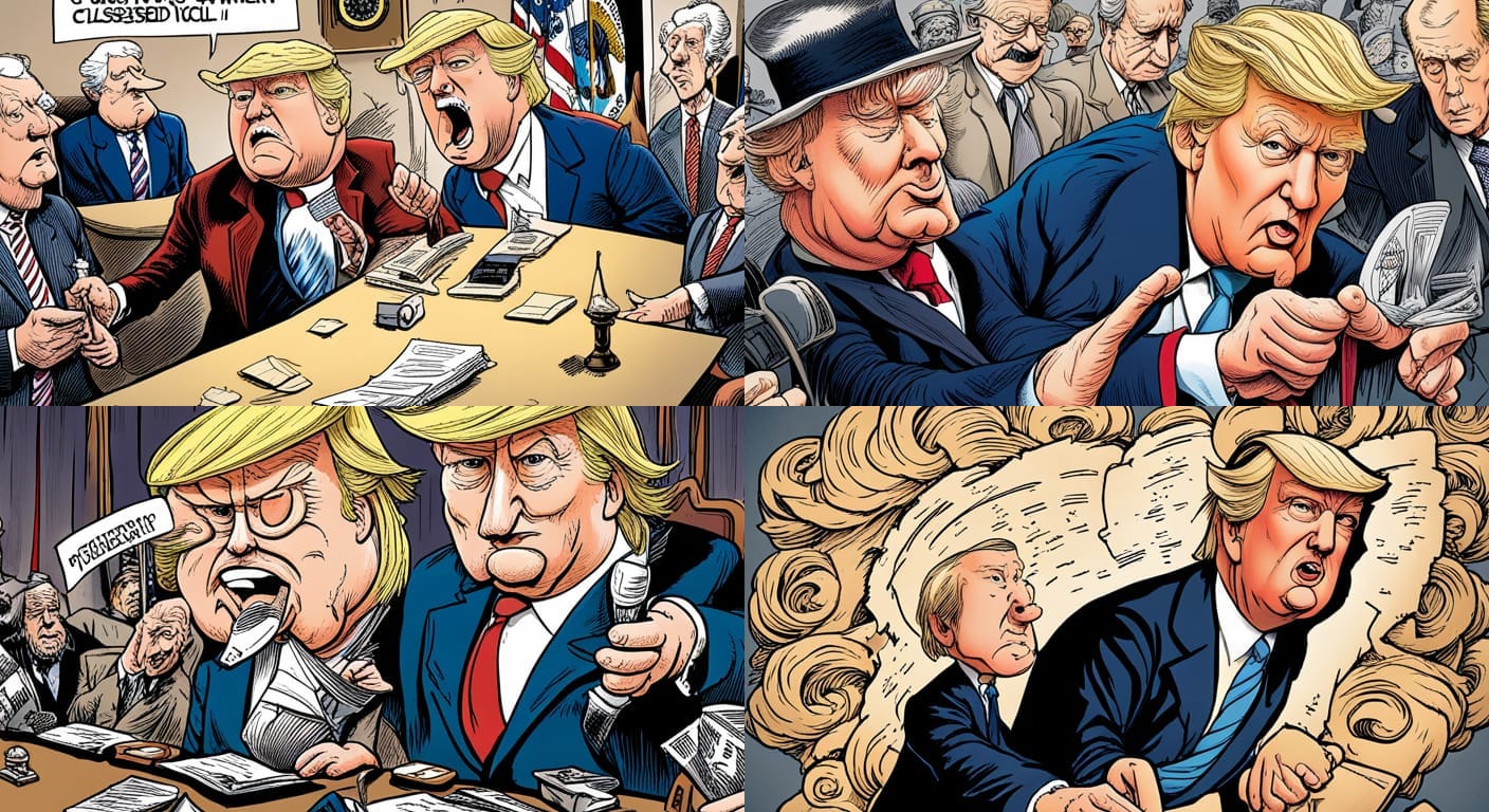 What does Donald Trump’s indictment mean for democracy? cartoon collection